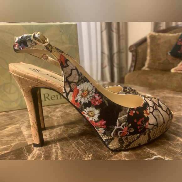 J.Reneé multi-colored heels Heels 4-1/8” heel sz 9m - Picture 2 of 13